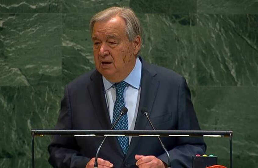 أمين عام الأمم المتحدة أنطونيو غوتيريش / - news.un.org / RT