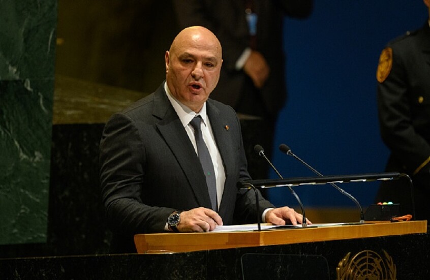 الرئيس اللبناني يلقي خطاب بلاده أمام الجمعية العامة للأمم المتحدة - نيويورك 23 سبتمبر 2025. / Gettyimages.ru