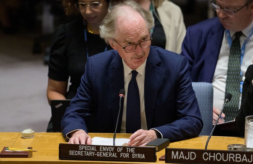 المبعوث الأممي إلى سوريا غير بيدرسون / - un.org / RT
