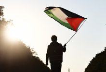 علم فلسطين / AP