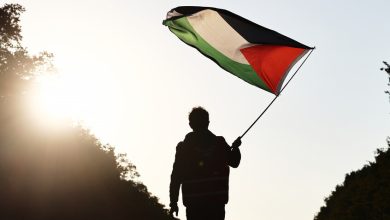 علم فلسطين / AP