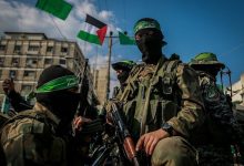 عناصر كتائب القسام الجناح العسكري لحركة حماس