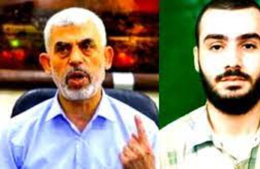 محمد ويحي السنوار / AP