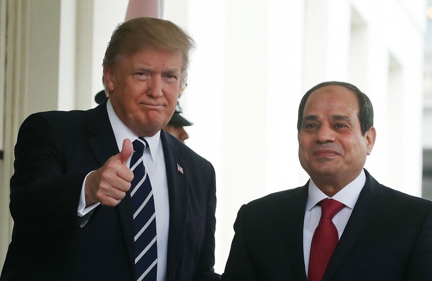 الرئيسان المصري والأمريكي