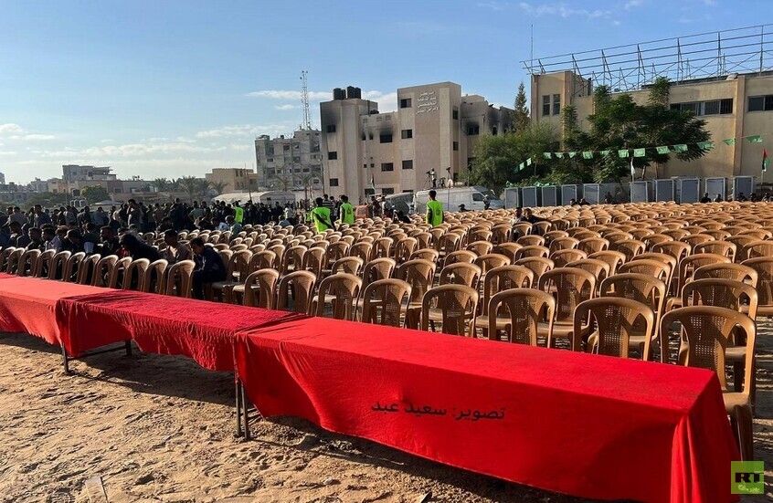 بإمكانيات متواضعة بعد الحرب.. قطاع غزة يتحضر لاستقبال الأسرى الفلسطينيين / RT
