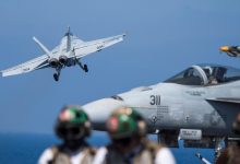 مقاتلات تابعة للتحالف الدولي / - navy.mil / RT