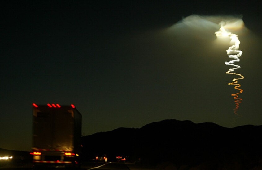 صورة أرشيفية لتجربة على الصاروخ الأمريكي العابر للقارات "مينيتمان 2" - الولايات المتحدة. / Gettyimages.ru