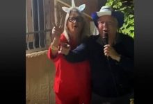 سيجاليت يونا مع وزير التعاون الإقليمي ديفيد أمسالم، في 17 سبتمبر 2025.