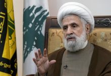 أمين عام "حزب الله" اللبناني نعيم قاسم / AP