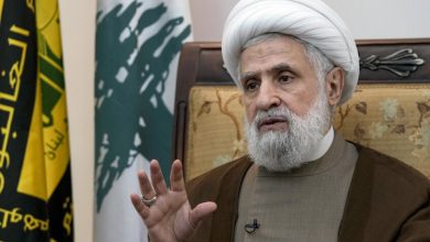 أمين عام "حزب الله" اللبناني نعيم قاسم / AP