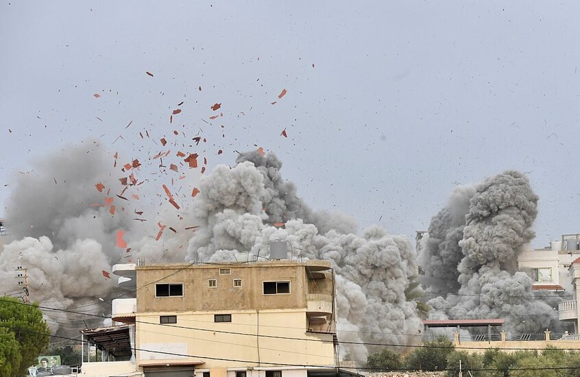 القصف الإسرائيلي على جنوب لبنان / Gettyimages.ru