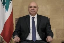 الرئيس اللبناني جوزيف / AP