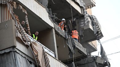 موقع الغارة التي استهدفت هيثم علي الطباطبائي / Gettyimages.ru