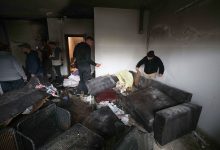 الدمار في منزل سلطان عبد الغني بعد استهدافه من قبل القوات الإسرائيلية / Gettyimages.ru