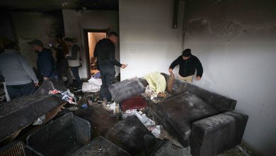 الدمار في منزل سلطان عبد الغني بعد استهدافه من قبل القوات الإسرائيلية / Gettyimages.ru