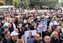 مظاهرة تأييدا لرجل الأعمال المعتقل صامويل كارابتيان في يريفان (صورة أرشيفية) / Sputnik