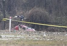 صورة أرشيفية لتحطم مروحية في نيوجرسي الأمريكية / Gettyimages.ru