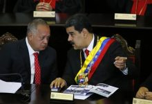 الرئيس نيكولاس مادورو ووزير الخارجية الفنزويلي ديوسدادو كابيو / AP