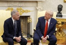 الرئيس الأمريكي دونالد ترامب ورئيس الوزراء الكندي مارك كارني / AP