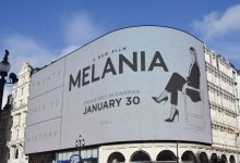 إعلان للفيلم الوثائقي عن مبلانيا ترامب - لندن، بريطانيا / Globallookpress