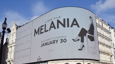 إعلان للفيلم الوثائقي عن مبلانيا ترامب - لندن، بريطانيا / Globallookpress