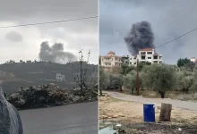 سلسلة غارات إسرائيلية استهدفت مناطق متفرقة في لبنان (مواقع التواصل)
