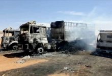 هجوم سابق بطائرات مسيّرة على قاعدة جوية بولاية النيل الأبيض (الجزيرة-أرشيف)