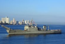 سفينة محملة بالمساعدات الإنسانية من المكسيك في ميناء هافانا - كوبا، 13 فبراير 2026. / Globallookpress