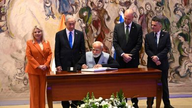 رئيس الوزراء الهندي في إسرائيل / AP