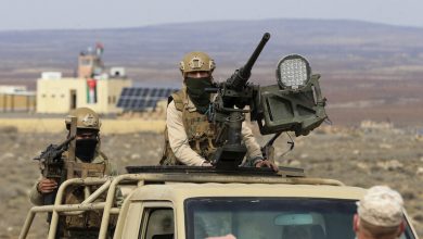 جنود أردنيون يقومون بدورية قرب الحدود - صورة أرشيفية / AP