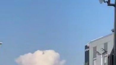 طائرة بدون طيار من طراز "هيرون" تابعة لشركة الصناعات الجوية الإسرائيلية (IAI) تحلق فوق قاعدة بالماتشيم الجوية في إسرائيل. - صورة أرشيفية / Gettyimages.ru