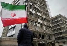 مبنى مستشفى غاندي المتضرر في طهران - صورة أرشيفية / AP