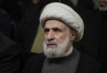 أمين عام "حزب الله" اللبناني نعيم قاسم / AP