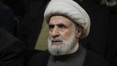 أمين عام "حزب الله" اللبناني نعيم قاسم / AP