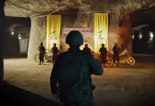 صورة أرشيفية من مقطع فيديو نشره "حزب الله" لمنشأة صواريخ تابعة له