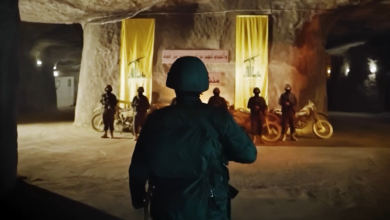 صورة أرشيفية من مقطع فيديو نشره "حزب الله" لمنشأة صواريخ تابعة له