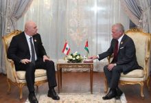 الرئيس اللبناني جوزيف عون، والملك الأردني عبدالله الثاني / Gettyimages.ru