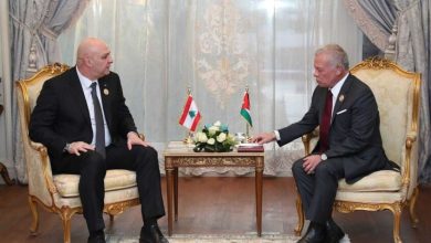 الرئيس اللبناني جوزيف عون، والملك الأردني عبدالله الثاني / Gettyimages.ru