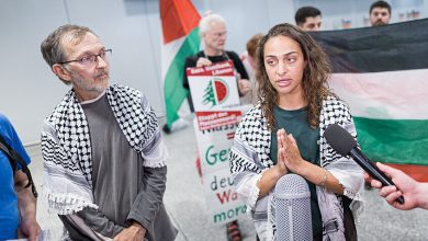 الناشطة الألمانية في أسطول الحرية نسرين زعيتر / Gettyimages.ru