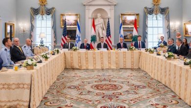 صورة من جلسة مفاوضات بين لبنان وإسرائيل في واشنطن، مايو 2026 / إعلام لبناني