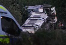 مكان الحادث، ضواحي مدينة لويس، بريطانيا، 13 أغسطس 2026 / AP