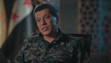 مظلوم عبدي القائد العام لـ"قوات سوريا الديمقراطية" (قسد) / - Rudaw Arabia / RT