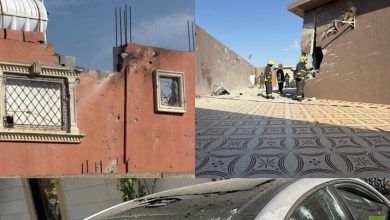 سقوط شظايا مسيرة حوثية بعد اعتراضها في أجواء الطائف / RT