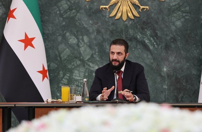 الرئيس السوري أحمد الشرع / Syrian Presidency / Globallookpress