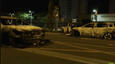 إصابة 8 عناصر من الشرطة خلال أعمال شغب اندلعت في وسط فرنسا / RT