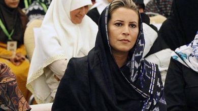 عائشة معمر القذافي ابنة الزعيم الليبي الراحل معمر القذافي / RT