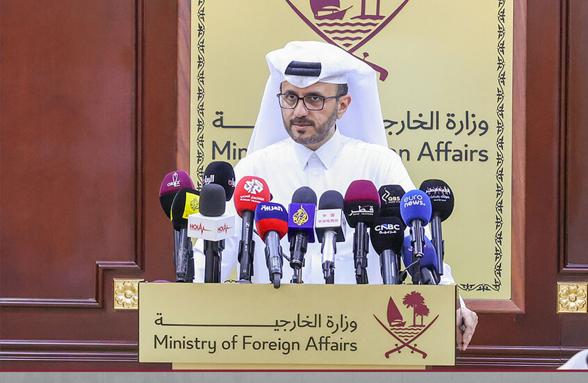 المتحدث باسم الخارجية القطرية ماجد الأنصاري / qna.org.qa