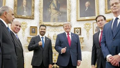 الرئيس الأمريكي دونالد ترامب ورئيس الوزراء العراقي علي الزيدي / The official account of Prime Minister Ali Faleh Al-Zaidi.
