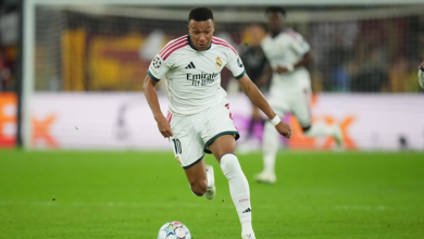 نجم ريال مدريد كيليان مبابي\AP