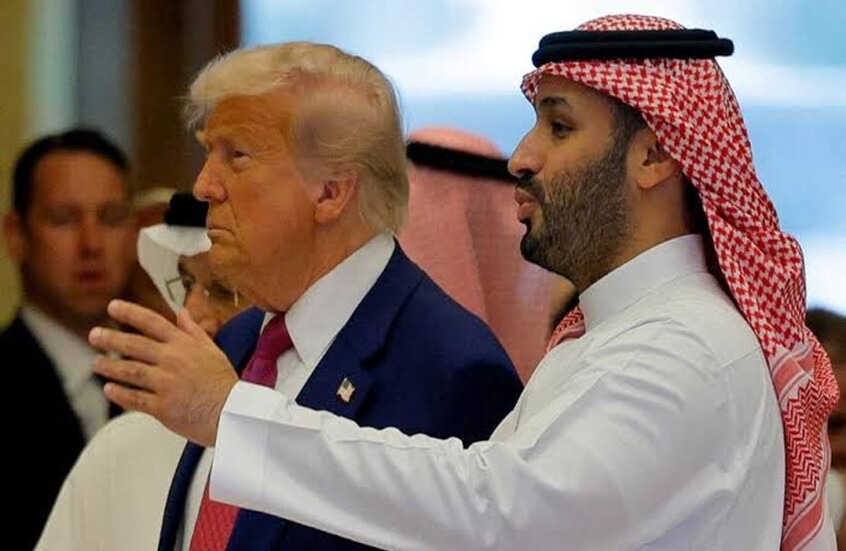 ولي عهد السعودية الأمير محمد بن سلمان والرئيس الامريكي دونالد ترامب / رويترز